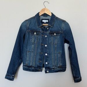 LOFT Classic Dark Blue Denim Jacket